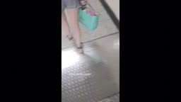Encoxada dickflash candid