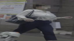 スイカ乳　街撮り