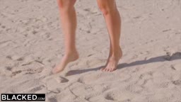 BLACKED Beautiful Lika seduces stranger to make bf jealous