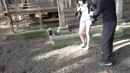 借金人妻②　神社でも犯される