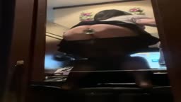 露出 レンタルオフィス オナニー 自撮り