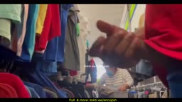 Encoxada dickflash candid