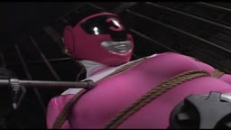 レンジャーピンク屈辱の緊縛調教