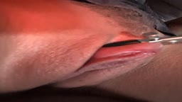 Hazey the webslut pumped clit