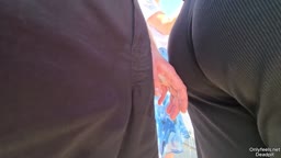 Encoxada Precum 26 - Oozing Precum in Soft Cheeks