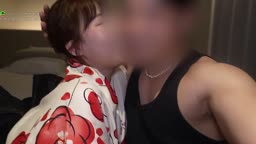 浴衣姿のGカップ美女とホテルで生中セックス 1