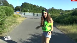 Highway exit masturbation