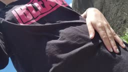 Malu_Demon - Public masturbation and stripping