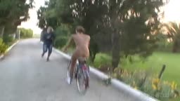 Vika Naked Outdoor