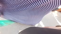 Reactions to the hips being rubbed and touched