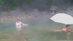 Nao at public onsen