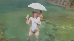 Nao at public onsen