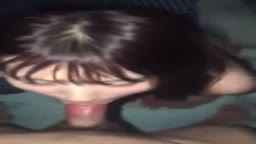 素人カップルフェラ