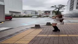 パンチラ 風