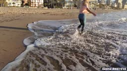 public beach masturbation