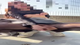 野外露出 オナニー 自撮り