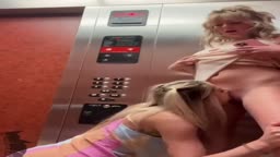 caught in elevator