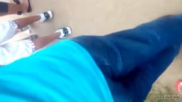 Cumshot in the ass of mature 