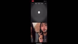 友達と一緒に通話