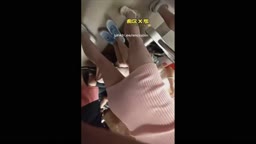 Encoxada dickflash candid