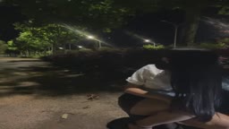 全裸野外露出配信