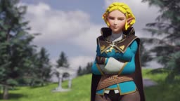 Zelda Gets Fucked by Monster Cock