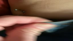 Cousin had a little too much to drink at the family barbecue and got her pussy inspected