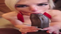 Kenziee Jayy - Messy Facial From A BBC