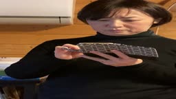 普段着妻　顔出し