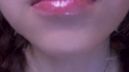 アクリル舐め asmr