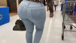 Big Perfect Ass Latina in Jeans