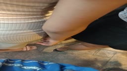 Desi Bitch fondled in Public