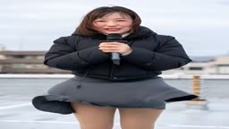 【AI】ごめんなさい、風が強くてパンティが見えちゃってます 12