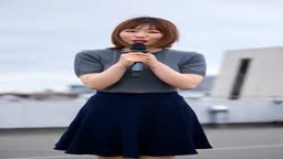 【AI】ごめんなさい、風が強くてパンティが見えちゃってます 13