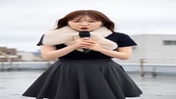 【AI】ごめんなさい、風が強くてパンティが見えちゃってます 15