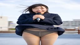 【AI】ごめんなさい、風が強くてパンティが見えちゃってます 20