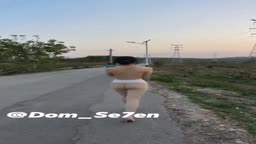 Showing tits&pussy to everyone