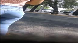 Canndid Ass teen