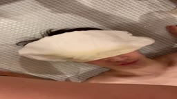 Jap girl's pissing to her slave_顔面放尿