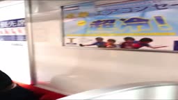 電車ギャル1