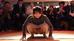 【AI】おパンツ丸見え大回転 3