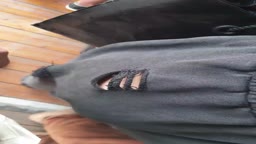 Finger in pants