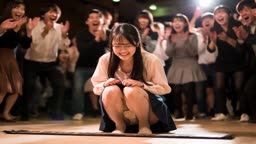 【AI】おパンツ丸見え大回転 15