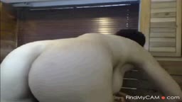 Big-Titted Granny Rides Dildo on Webcam