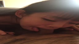 舌長美女の主観フェライラマ