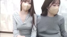 黒髪ロング2人01
