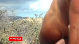 Nudist Beach Fun with a Mature Amateur Couple