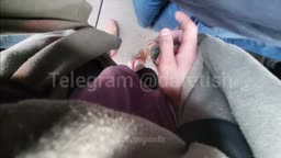 Encoxada Cum of Cotangente on teen in public in front of brother