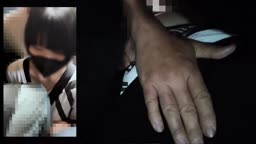 OTF261206【窃触淫汁多量】最後はびしょ濡れ。目での抵抗は窃触者の前では無意味。