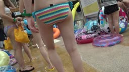プール水着